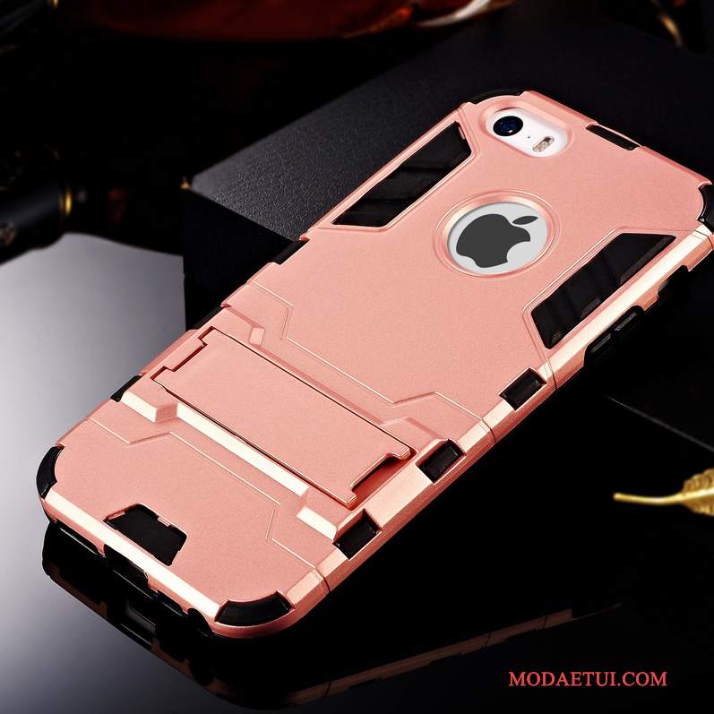 Futerał iPhone 5/5s Ochraniacz Tendencja Czerwony, Etui iPhone 5/5s Miękki Anti-fallna Telefon