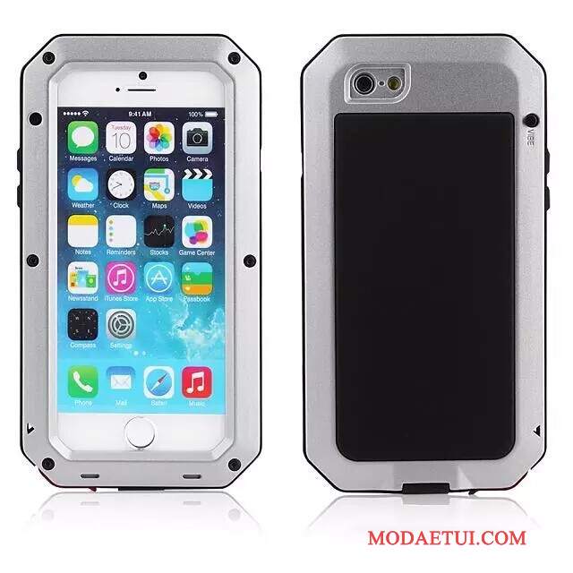 Futerał iPhone 5/5s Torby Pancerz Kamuflaż, Etui iPhone 5/5s Metal Czerwony Granica