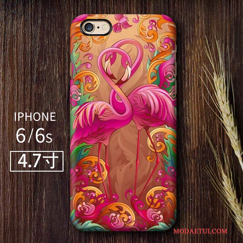 Futerał iPhone 6/6s Kolor Podwójnana Telefon, Etui iPhone 6/6s Vintage Chiński Styl