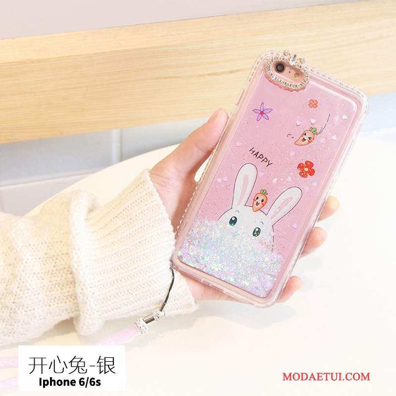 Futerał iPhone 6/6s Kreatywne Anti-fall Quicksand, Etui iPhone 6/6s Rhinestone Tendencjana Telefon