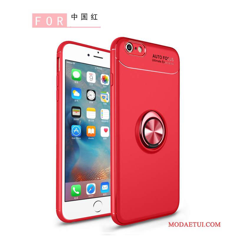 Futerał iPhone 6/6s Miękki Anti-fallna Telefon, Etui iPhone 6/6s Silikonowe Modna Marka Czerwony