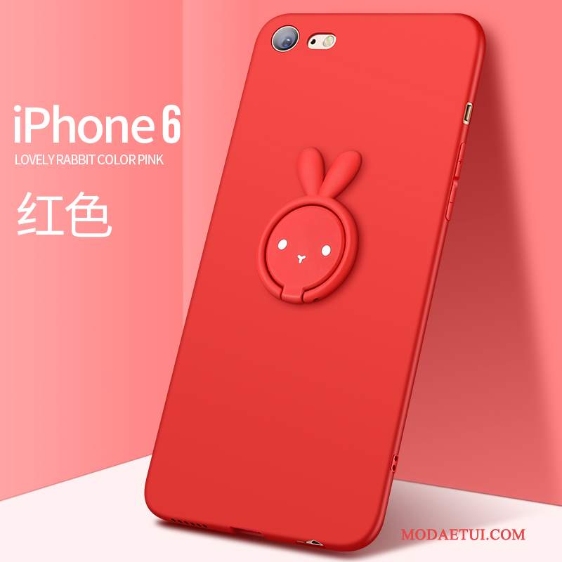 Futerał iPhone 6/6s Miękki Cienkie Czerwony, Etui iPhone 6/6s Kreatywne Anti-fall Osobowość