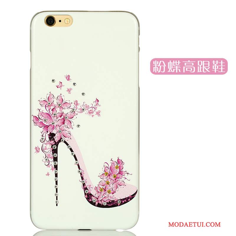 Futerał iPhone 6/6s Plus Kreskówka Nubuku Trudno, Etui iPhone 6/6s Plus Rhinestone Zielony Jasny