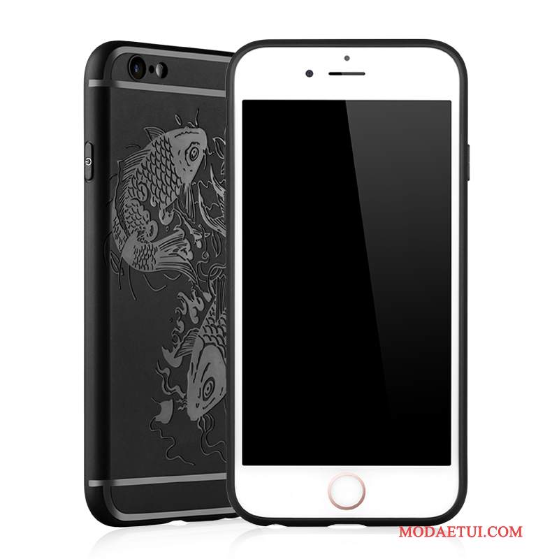 Futerał iPhone 6/6s Plus Miękki Tendencjana Telefon, Etui iPhone 6/6s Plus Ochraniacz Anti-fall Czerwony