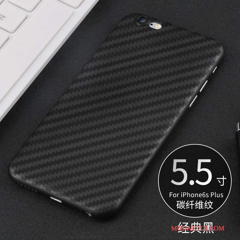 Futerał iPhone 6/6s Plus Ochraniacz Nubuku Czarny, Etui iPhone 6/6s Plus Tendencja Cienkie
