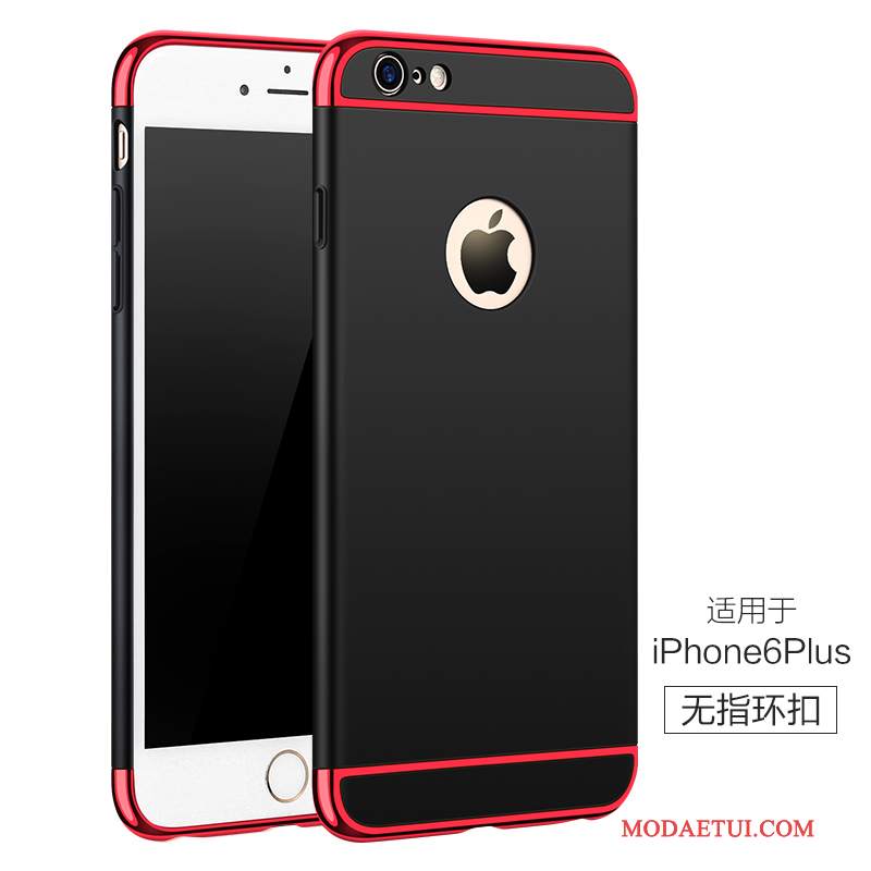Futerał iPhone 6/6s Plus Różowe Anti-fall, Etui iPhone 6/6s Plus Nubuku Czerwony