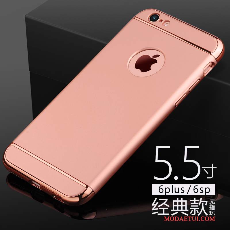 Futerał iPhone 6/6s Plus Wspornik Anti-fall Różowe, Etui iPhone 6/6s Plus Ochraniacz Tendencja Nubuku