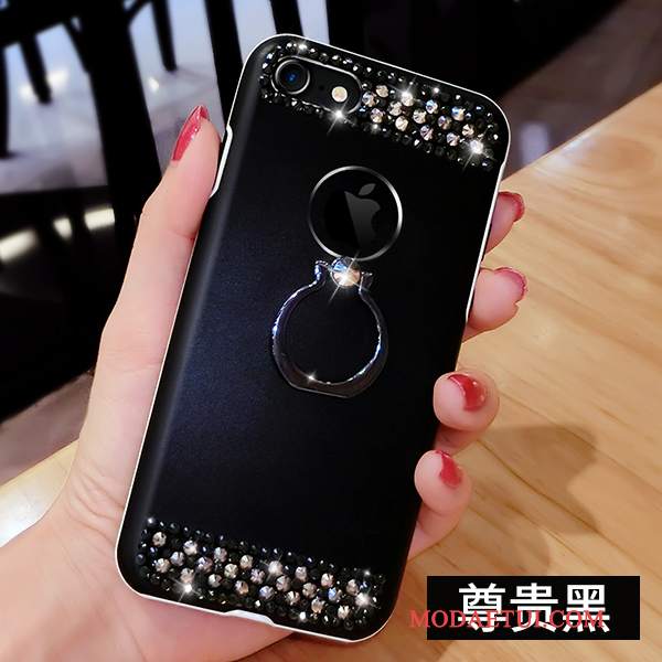 Futerał iPhone 6/6s Rhinestone Różowe Anti-fall, Etui iPhone 6/6s Wspornik Ringna Telefon