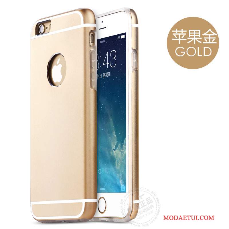 Futerał iPhone 6/6s Silikonowe Anti-fall Niebieski, Etui iPhone 6/6s Metal Granicana Telefon