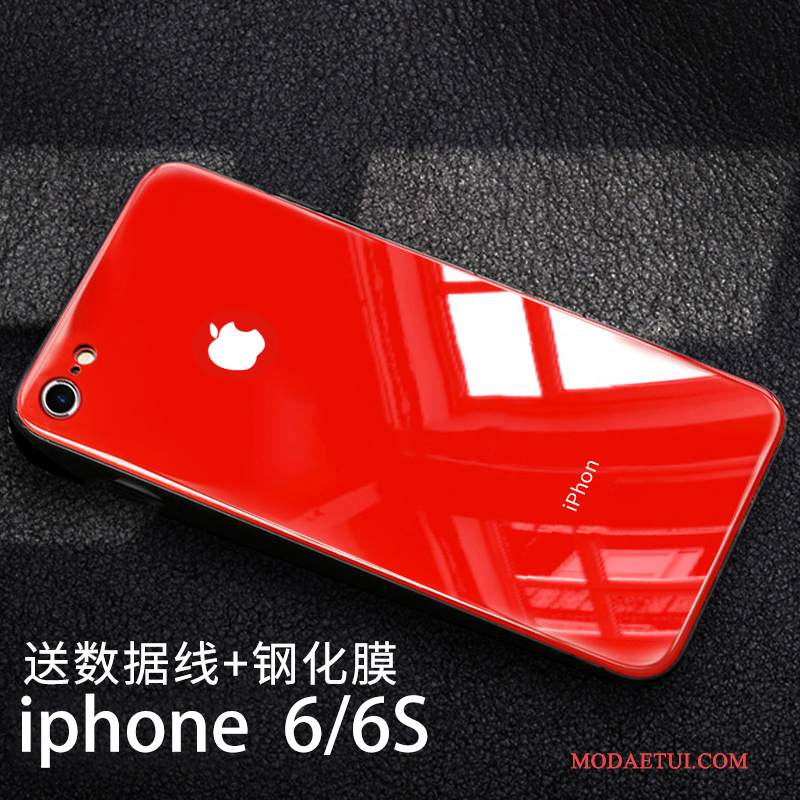 Futerał iPhone 6/6s Silikonowe Anti-fall Tendencja, Etui iPhone 6/6s Miękki Czarnyna Telefon