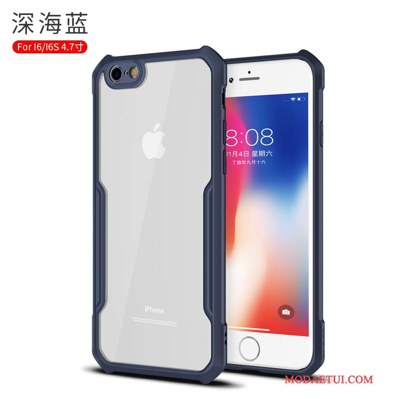 Futerał iPhone 6/6s Silikonowe Cienkie Przezroczysty, Etui iPhone 6/6s Torby Osobowość Czarny