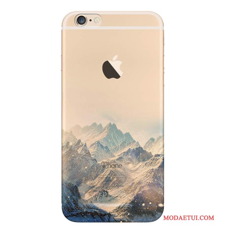 Futerał iPhone 6/6s Torby Anti-fall Sceneria, Etui iPhone 6/6s Silikonowe Tendencja Przezroczysty