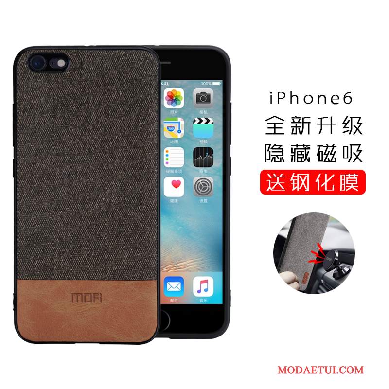 Futerał iPhone 6/6s Torby Anti-fallna Telefon, Etui iPhone 6/6s Silikonowe Czarny Tendencja