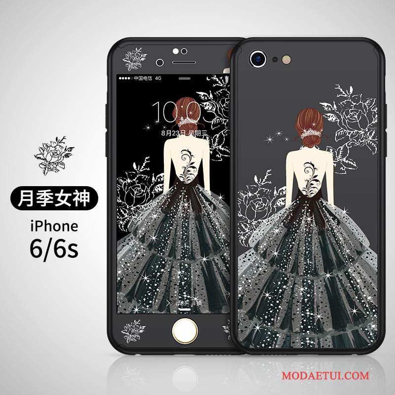 Futerał iPhone 6/6s Torby Czarnyna Telefon, Etui iPhone 6/6s Tendencja Pu