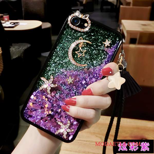 Futerał iPhone 6/6s Torby Purpurowy Tendencja, Etui iPhone 6/6s Rhinestone Quicksandna Telefon