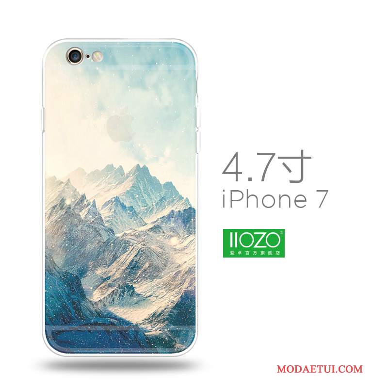 Futerał iPhone 7 Kreatywne Chiński Styl Biały, Etui iPhone 7 Torby Na Telefon Tendencja