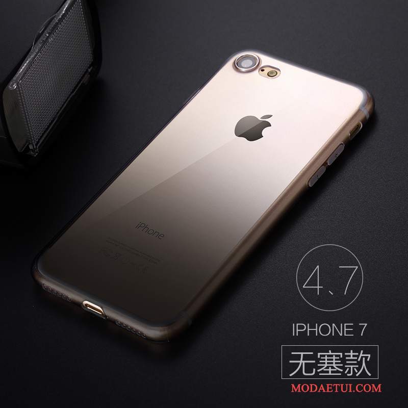 Futerał iPhone 7 Miękki Mały Tendencja, Etui iPhone 7 Silikonowe Na Telefon Anti-fall