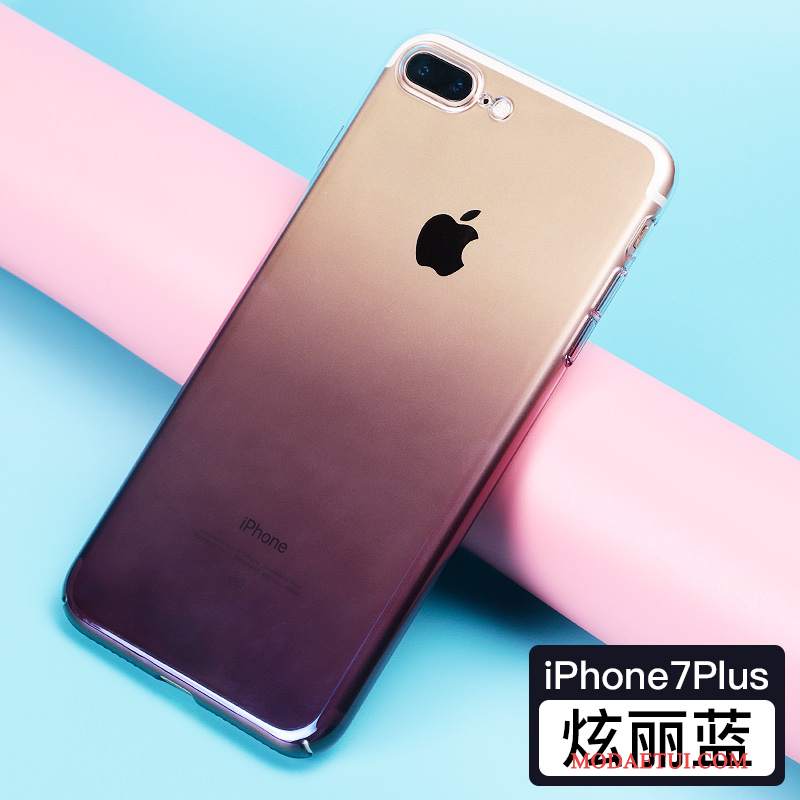 Futerał iPhone 7 Plus Gradient Niebieski, Etui iPhone 7 Plus Tendencjana Telefon