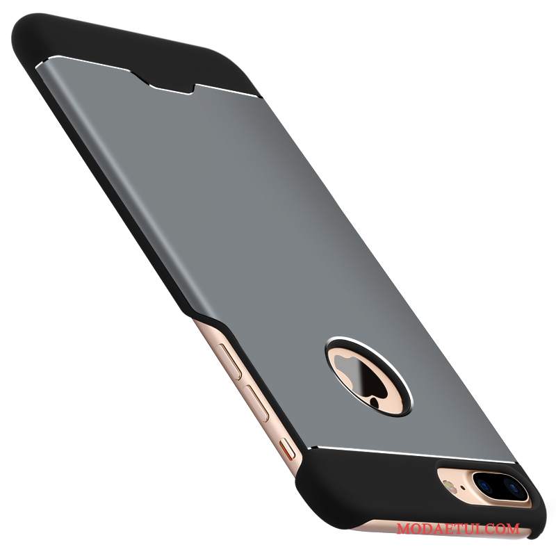 Futerał iPhone 7 Plus Metal Biznes Tylna Pokrywa, Etui iPhone 7 Plus Wino Czerwonena Telefon