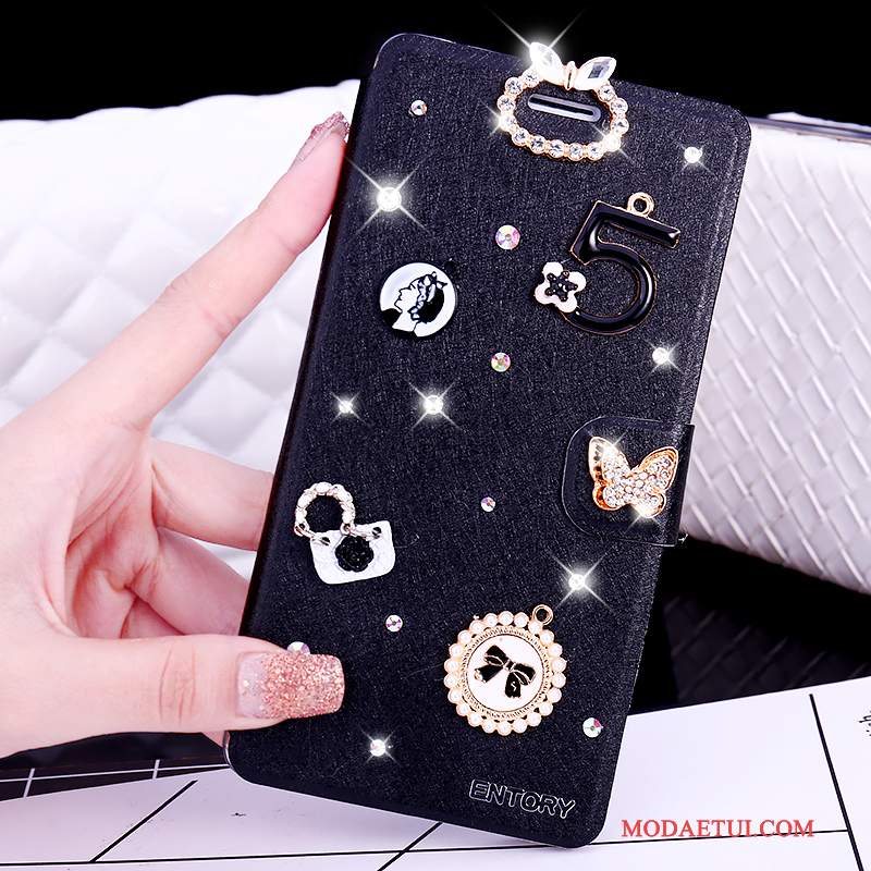 Futerał iPhone 7 Plus Ochraniacz Anti-fall Czerwony, Etui iPhone 7 Plus Rhinestone Na Telefon