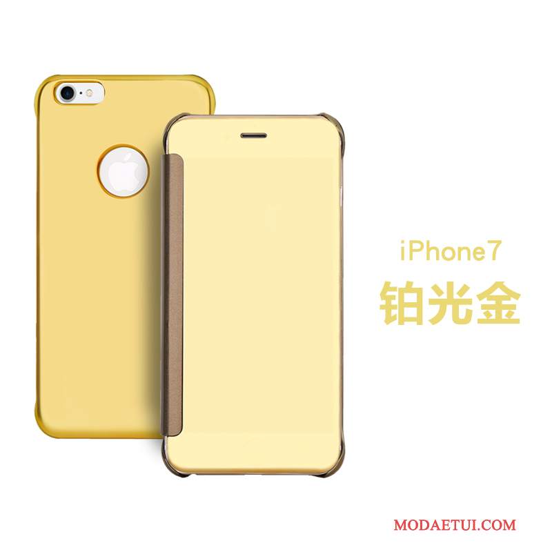 Futerał iPhone 7 Skóra Lustro Smok, Etui iPhone 7 Kolor Na Telefon