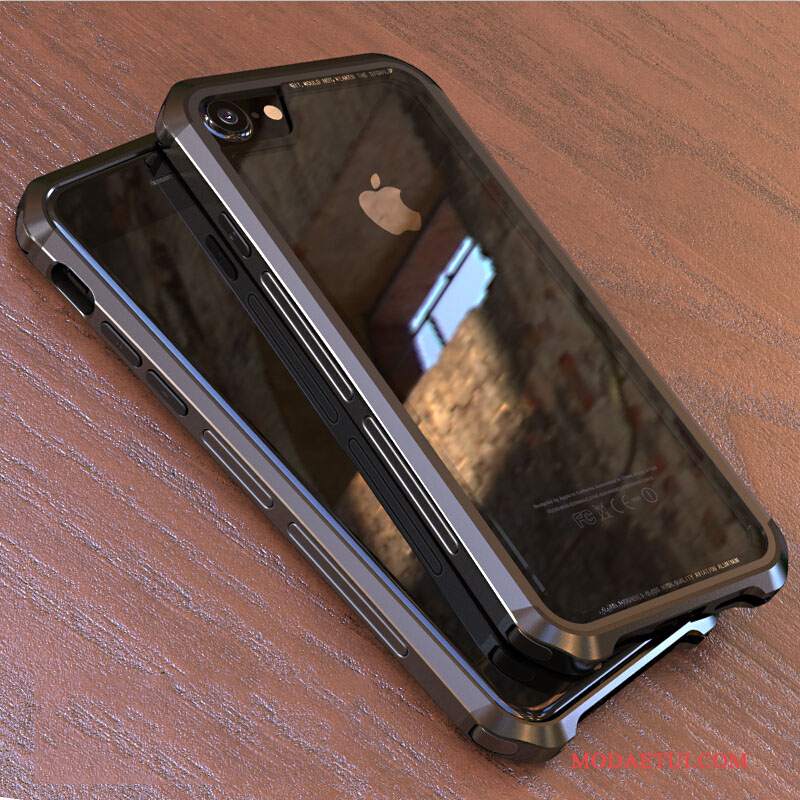 Futerał iPhone 8 Kreatywne Anti-fallna Telefon, Etui iPhone 8 Ochraniacz Czerwony