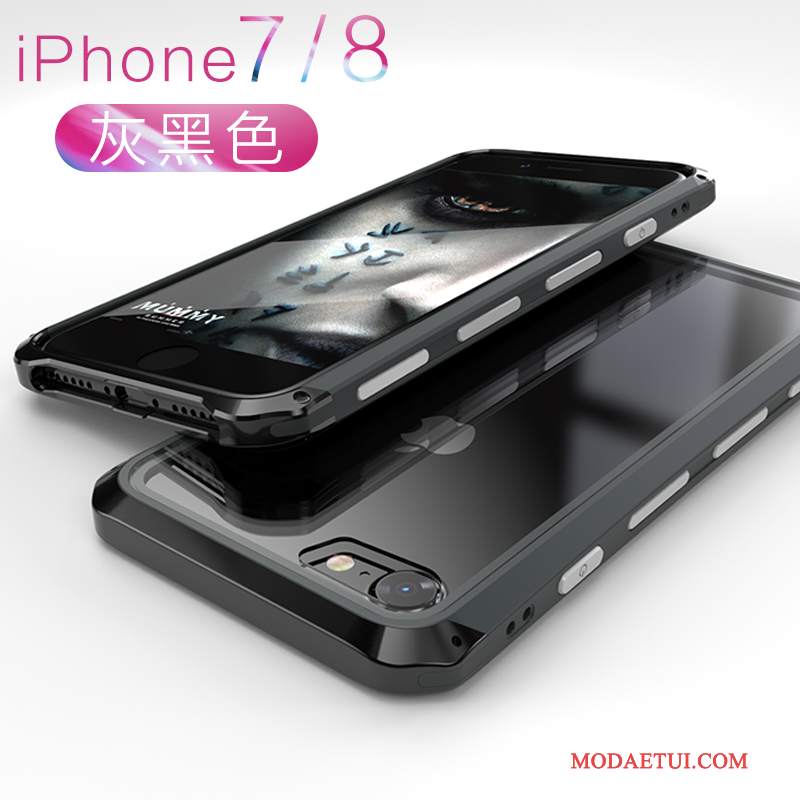 Futerał iPhone 8 Kreatywne Modna Marka Srebro, Etui iPhone 8 Torby Wiszące Ozdobyna Telefon