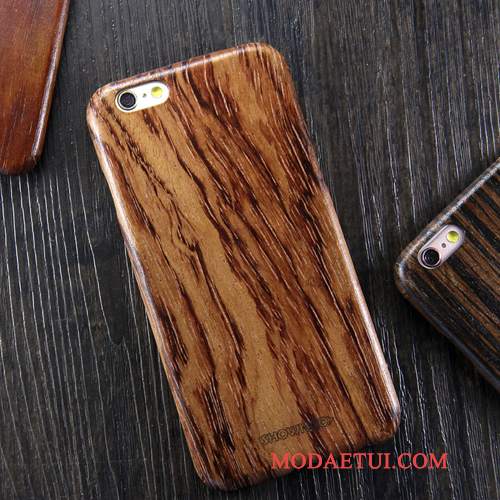 Futerał iPhone 8 Litego Drewna Na Telefon Khaki, Etui iPhone 8 Drewniany Tendencja Cienkie