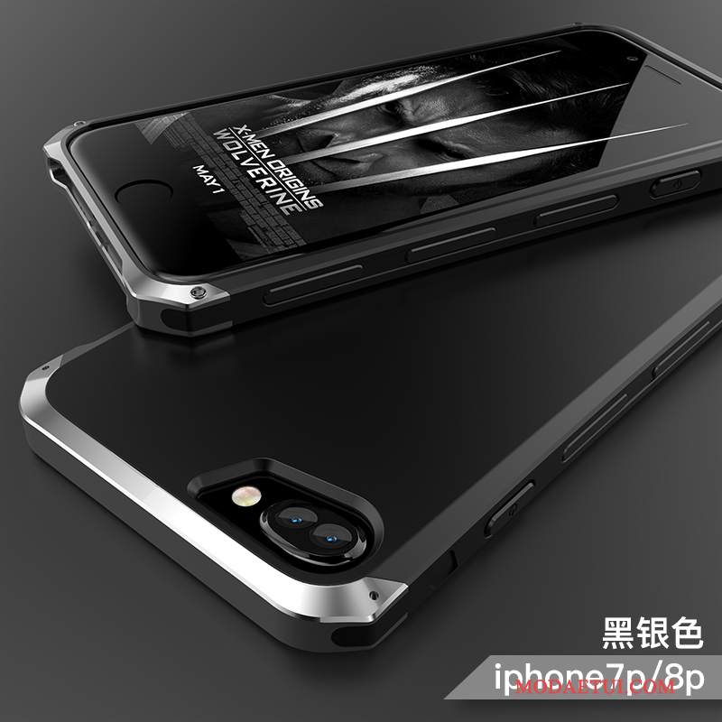 Futerał iPhone 8 Plus Kreatywne Osobowośćna Telefon, Etui iPhone 8 Plus Torby Purpurowy Anti-fall