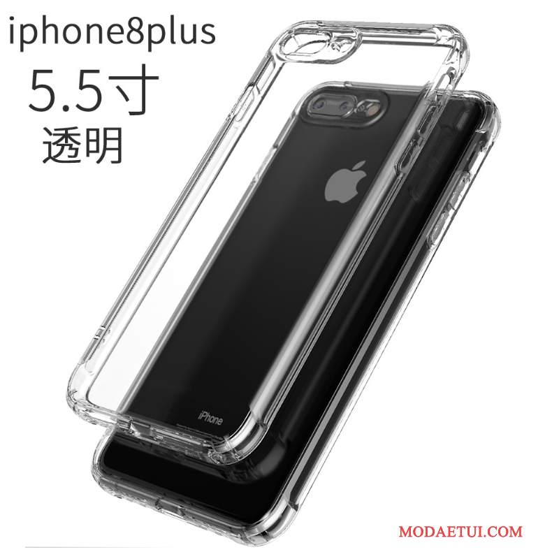 Futerał iPhone 8 Plus Miękki Balon Tendencja, Etui iPhone 8 Plus Torby Przezroczysty Anti-fall