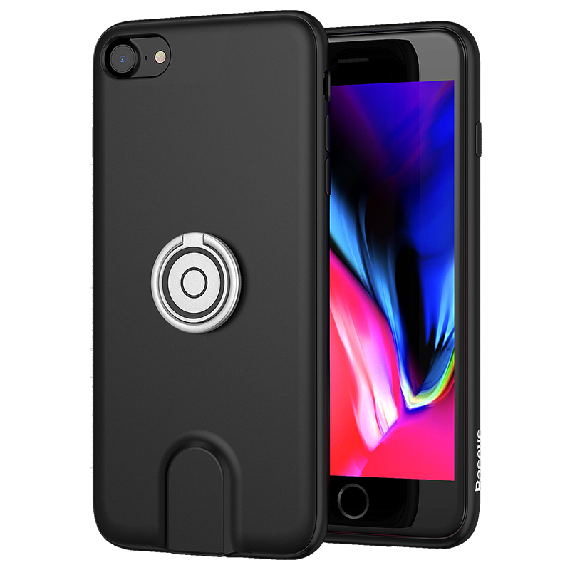 Futerał iPhone 8 Wspornik Tendencja Złoto, Etui iPhone 8 Ochraniacz Klamra Ring