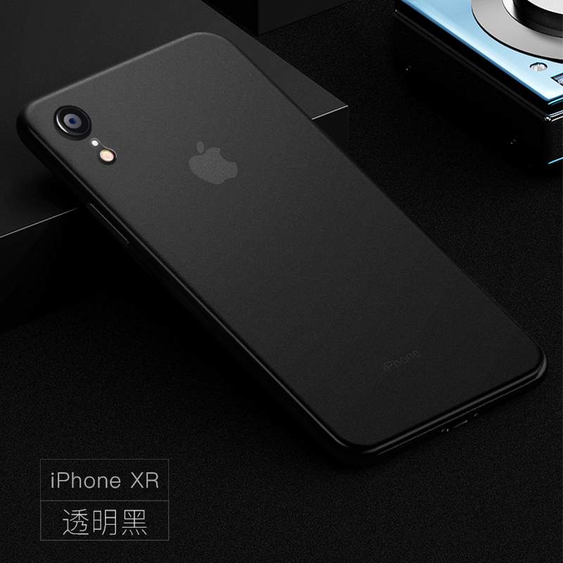 Futerał iPhone Xr Miękki Modna Marka Czarny, Etui iPhone Xr Kreatywne Na Telefon Osobowość