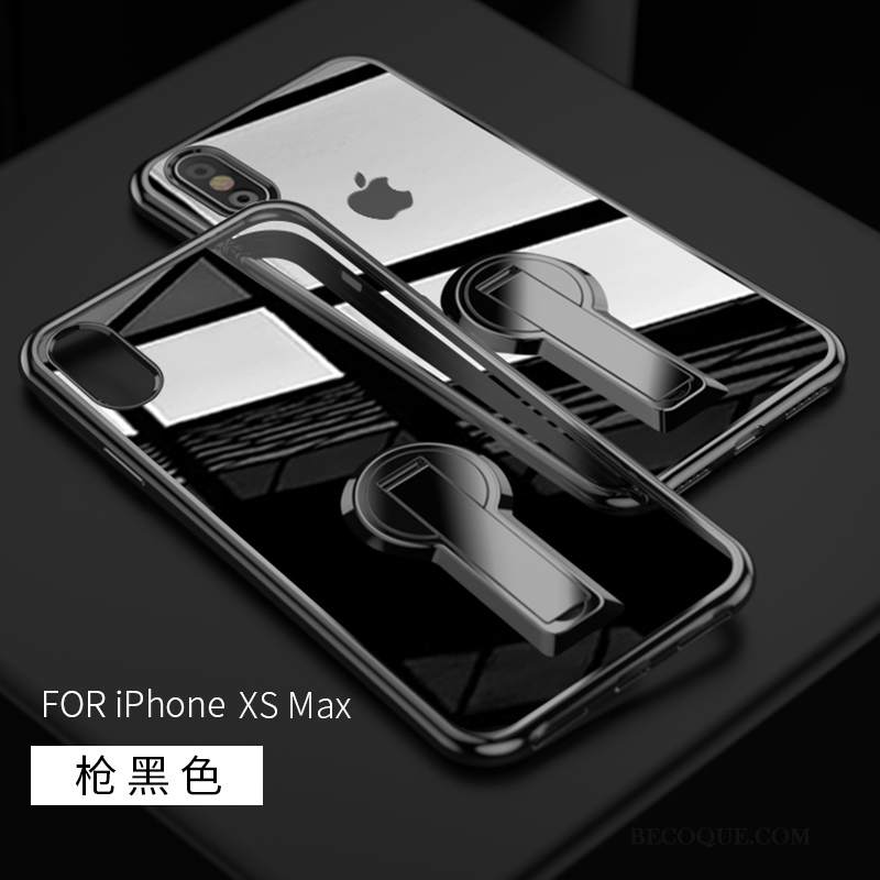 Futerał iPhone Xs Max Kreatywne Przezroczysty Nowy, Etui iPhone Xs Max Wspornik Osobowośćna Telefon