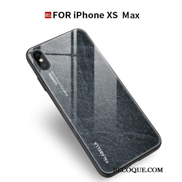 Futerał iPhone Xs Max Miękki Modna Marka Proste, Etui iPhone Xs Max Ochraniacz Na Telefon Nowy