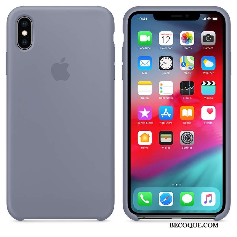 Futerał iPhone Xs Max Silikonowe Anti-fall Zielony, Etui iPhone Xs Max Ochraniacz Na Telefon Czerwony Netto