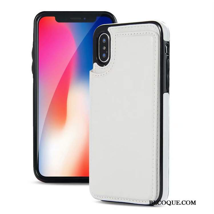 Futerał iPhone Xs Max Skóra Nowy Anti-fall, Etui iPhone Xs Max Torby Kartana Telefon