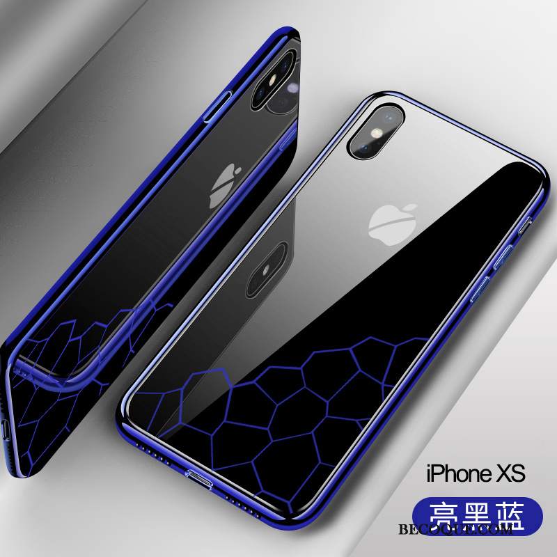 Futerał iPhone Xs Torby Złoto Cienkie, Etui iPhone Xs Ochraniacz Szkłona Telefon