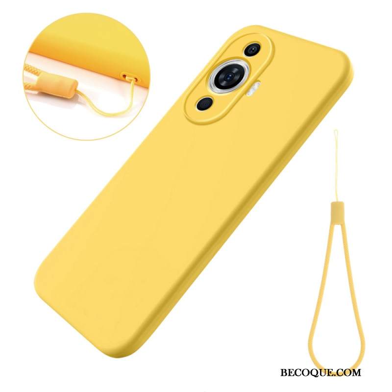 Futerały Huawei Nova 12s Etui Na Telefon Pasek Silikonowy