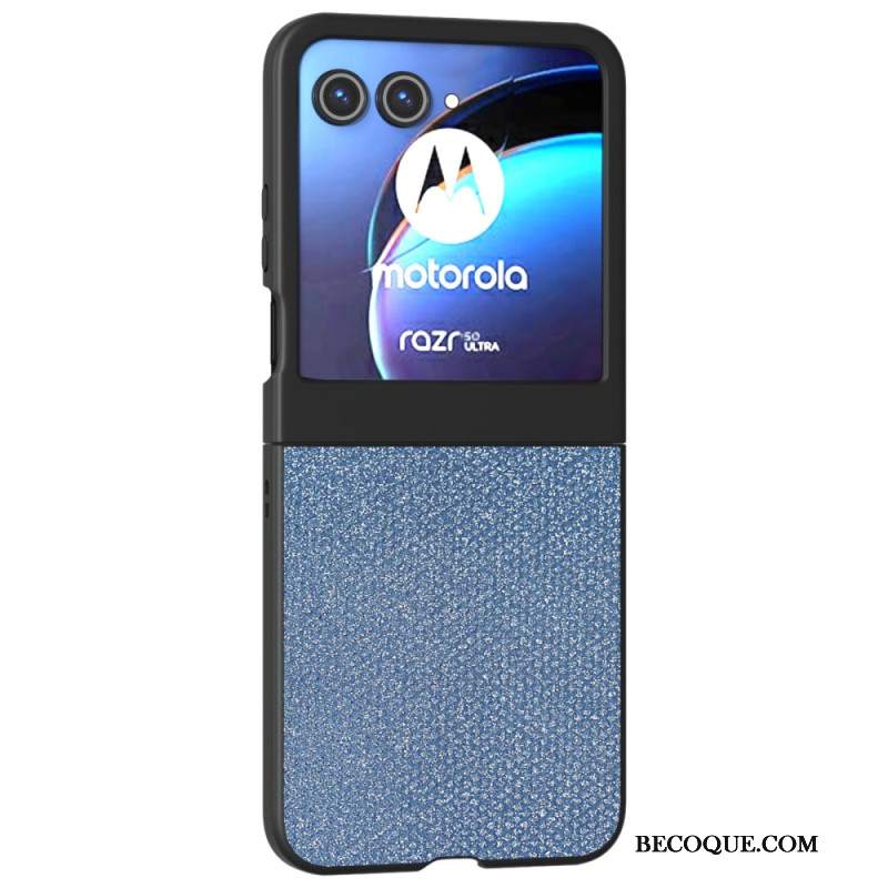 Futerały Motorola Razr 50 Etui Na Telefon Tekstura Kryształu Górskiego