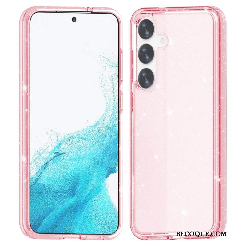 Futerały Samsung Galaxy S24 5g Etui Na Telefon Półprzezroczysty Brokat