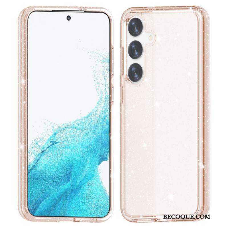 Futerały Samsung Galaxy S24 5g Etui Na Telefon Półprzezroczysty Brokat