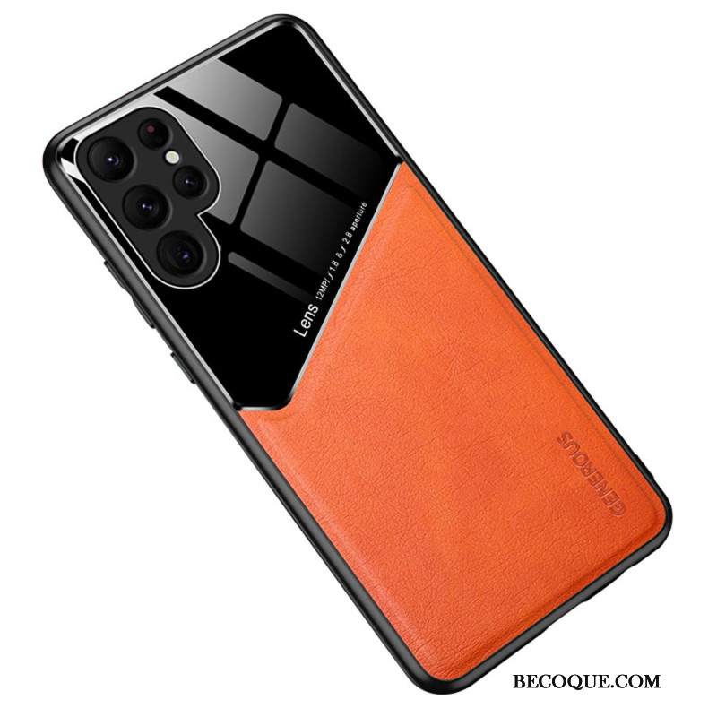 Futerały Samsung Galaxy S24 Ultra 5g Etui Na Telefon Magnetyczny Efekt Skóry