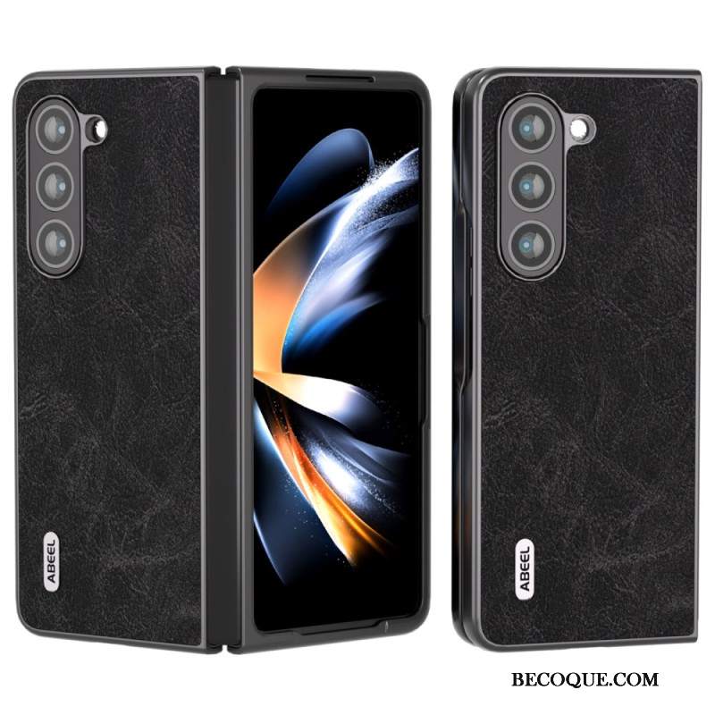 Futerały Samsung Galaxy Z Fold 5 Etui Na Telefon Liczi Ze Sztucznej Skóry Abeel
