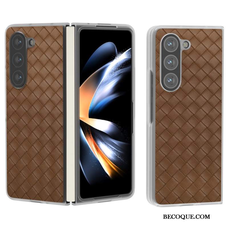 Futerały Samsung Galaxy Z Fold 6 Etui Na Telefon Tkana Tekstura