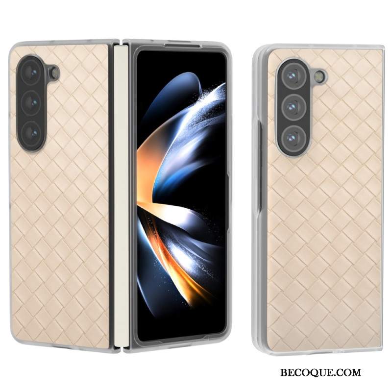 Futerały Samsung Galaxy Z Fold 6 Etui Na Telefon Tkana Tekstura
