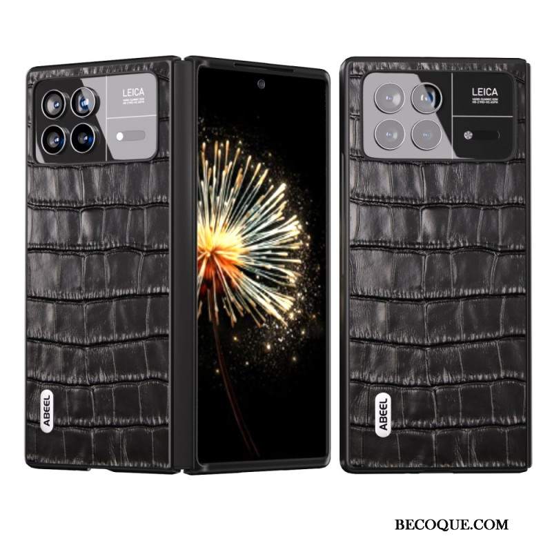 Futerały Xiaomi Mix Fold 3 Etui Na Telefon Abeel W Stylu Krokodyla