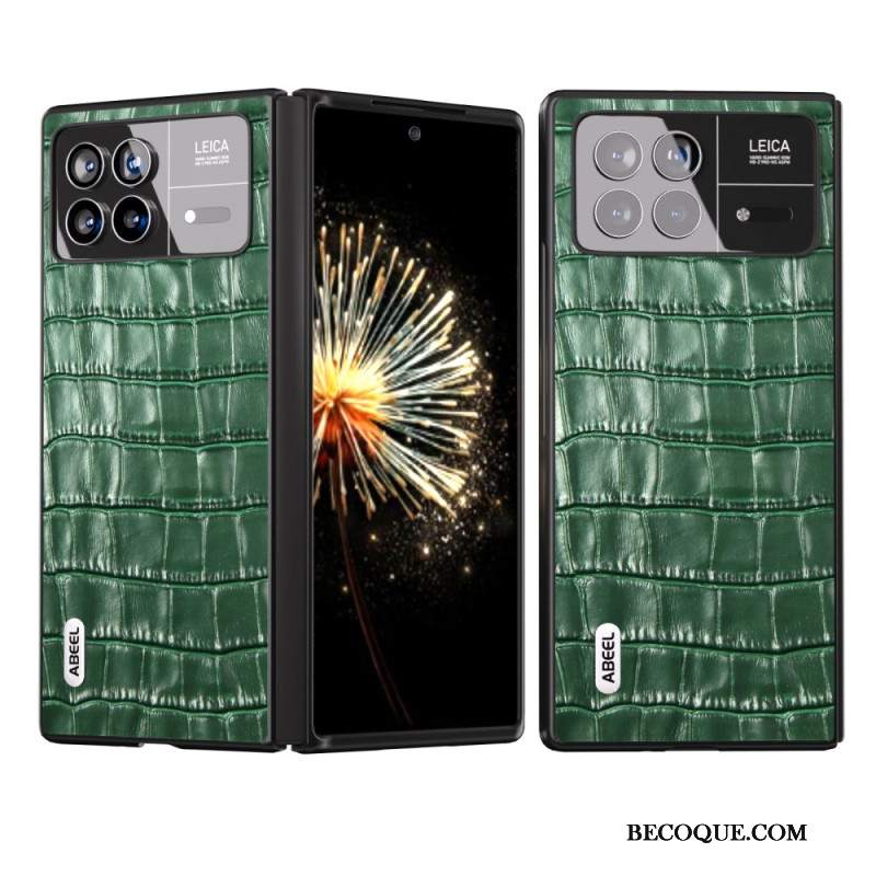 Futerały Xiaomi Mix Fold 3 Etui Na Telefon Abeel W Stylu Krokodyla