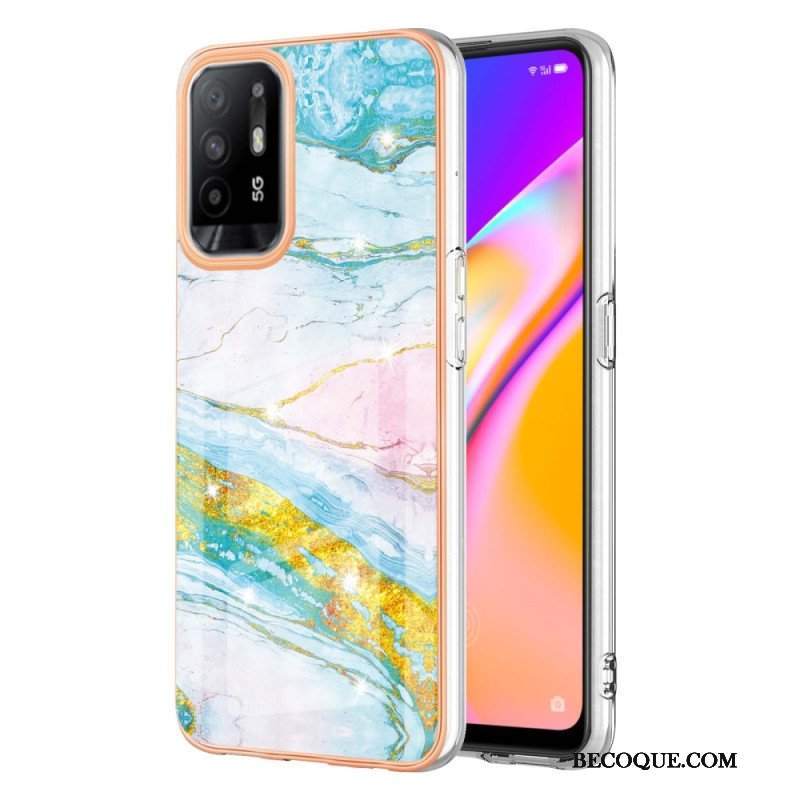 Futerały do Oppo A94 5G Marmur