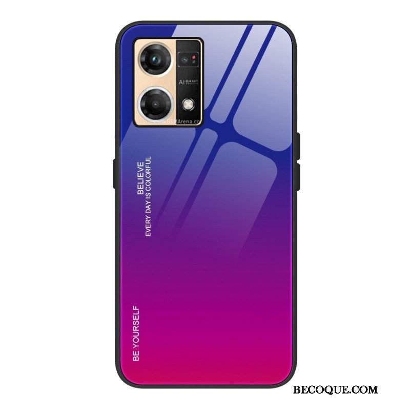 Futerały do Oppo Reno 7 Szkło Hartowane Bądź Sobą