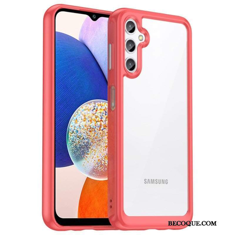 Futerały do Samsung Galaxy A14 / A14 5G Hybrydowy Zderzak Ramy